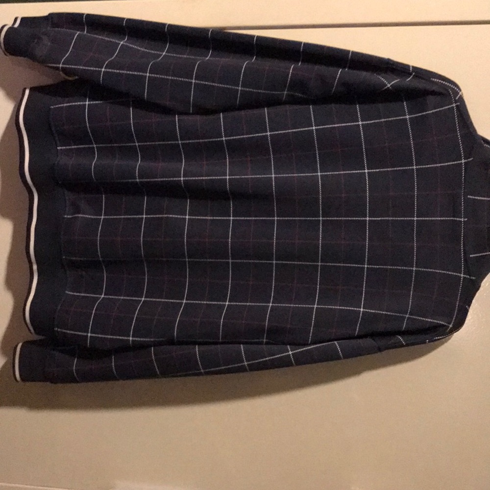 Echo Blue Red And White Checkered Jacket - image 4